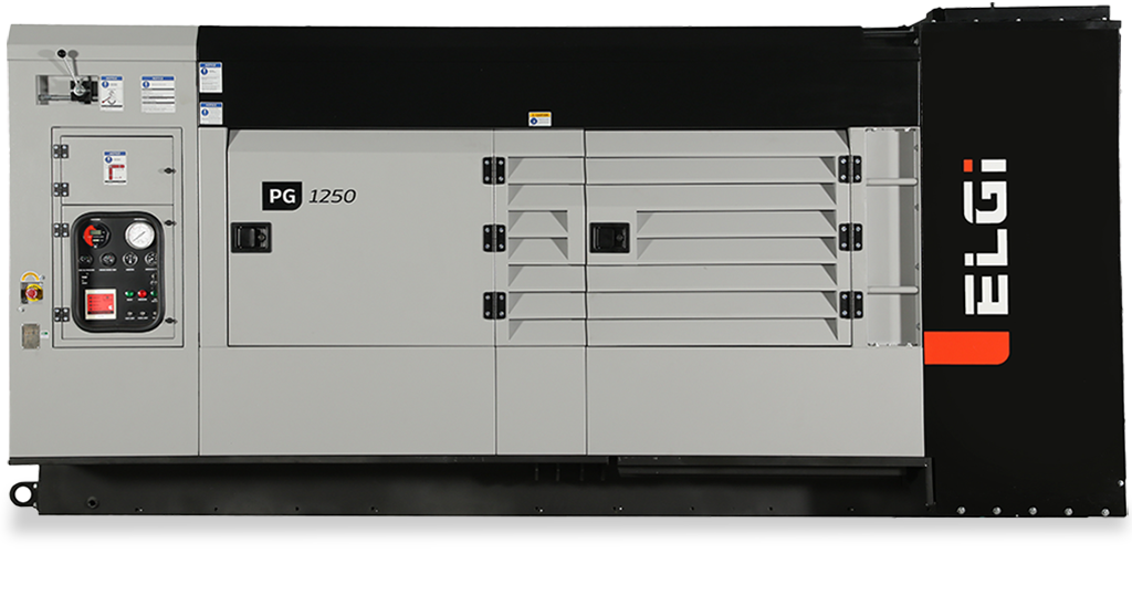 skid mounted portable air compressor