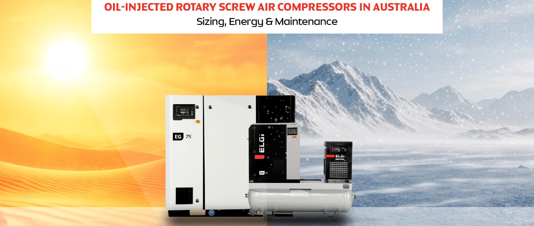 Oil‑Injected Rotary Screw Air Compressors in Australia: Sizing, Energy & Maintenance