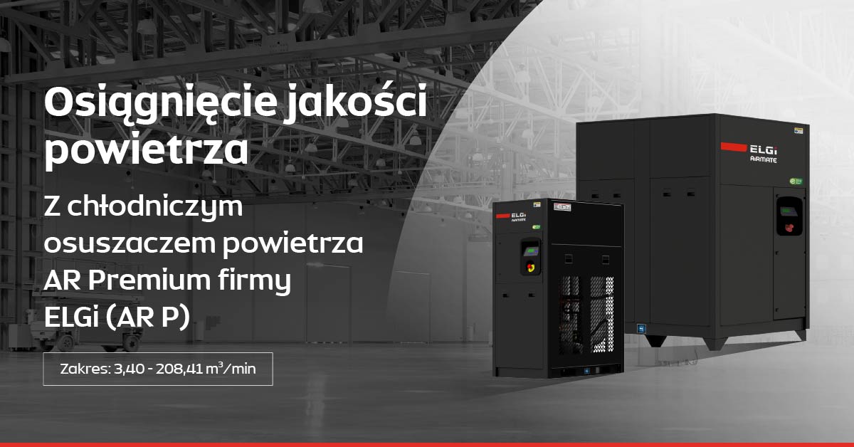 Jak oszczędzać energię w fabryce używającej sprężarki powietrza, stosując energooszczędny cykliczny osuszacz chłodniczy?