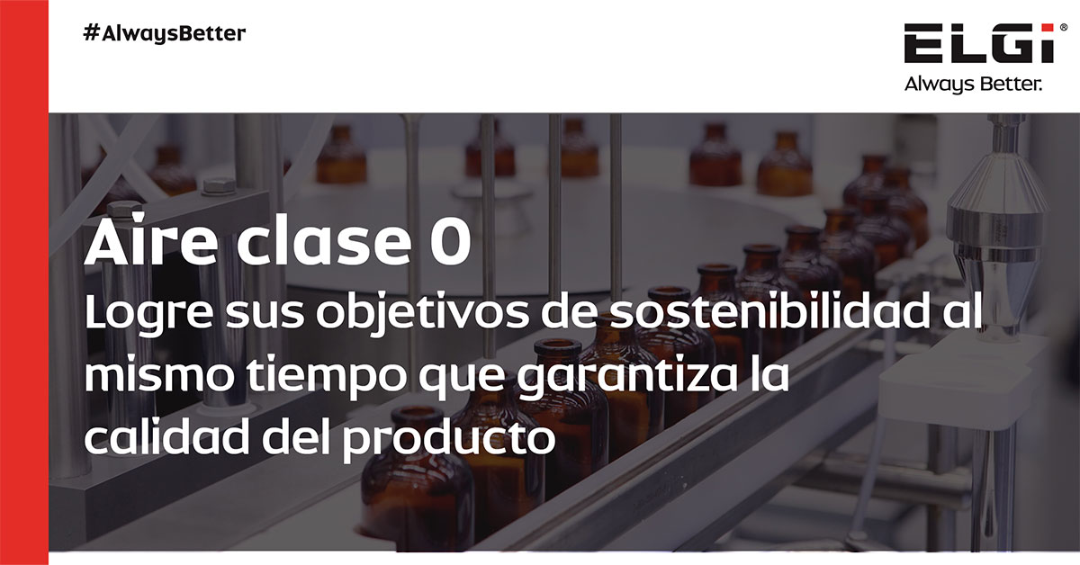 Aire comprimido Clase 0 – Consiga sus objetivos de sostenibilidad mientras  asegura la calidad del producto