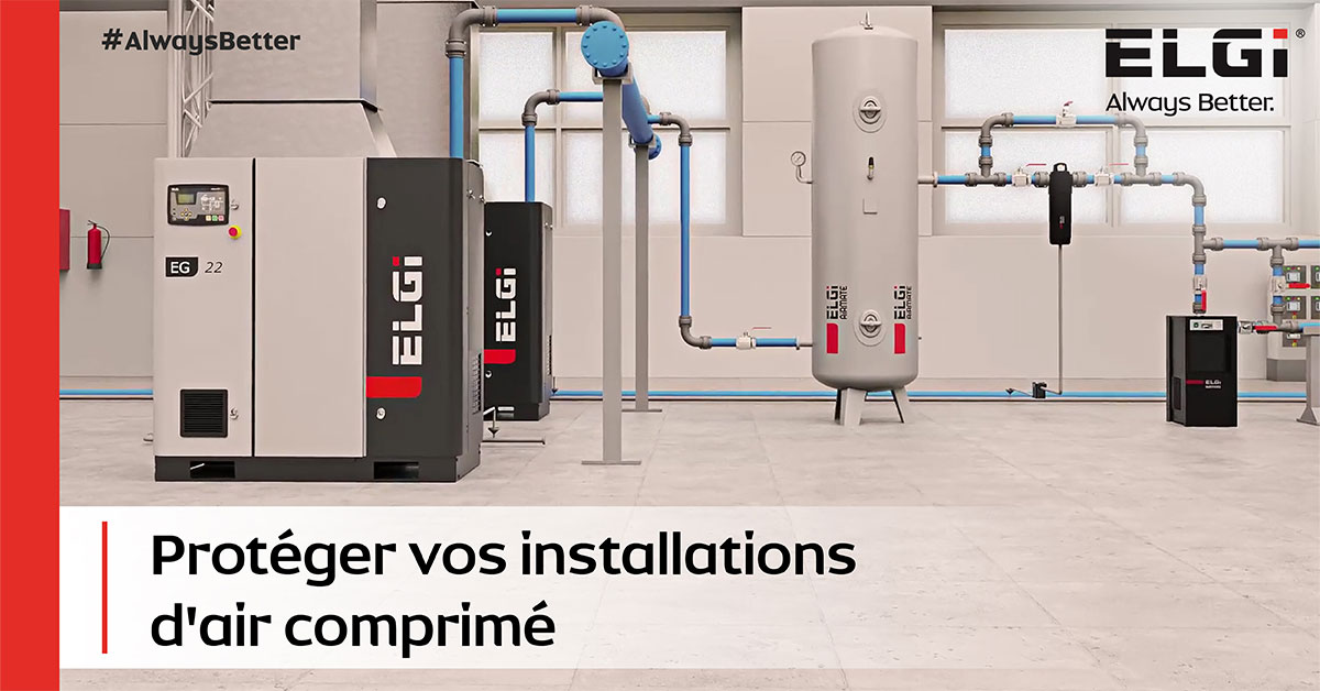 Protéger vos installations d’air comprimé