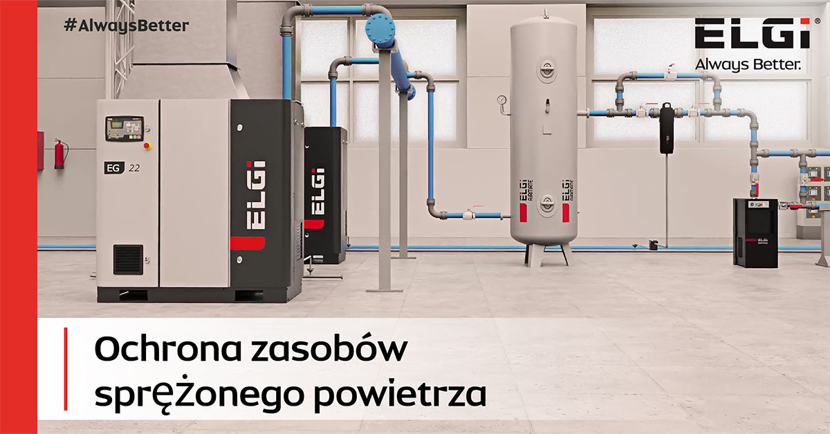 Ochrona zasobów sprężonego powietrza