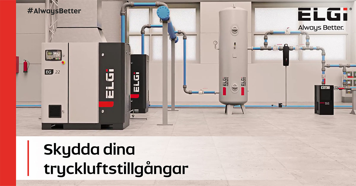 Skydda dina tryckluftstillgångar