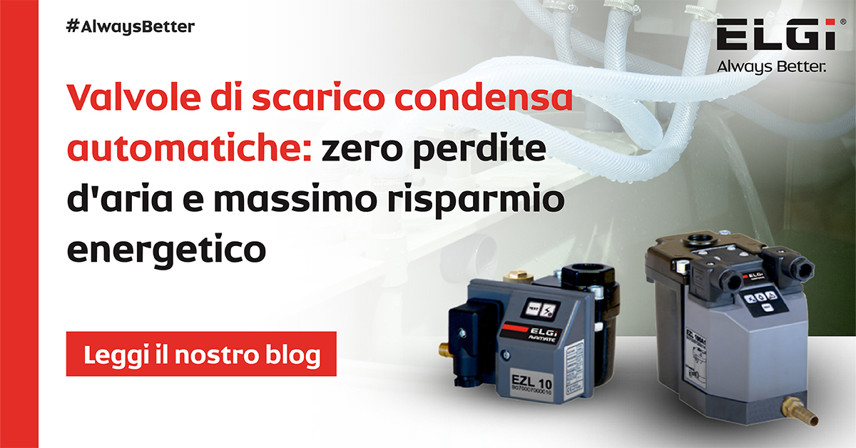 In che modo le valvole di scarico condensa automatiche possono migliorare l’efficienza del sistema di aria compressa?