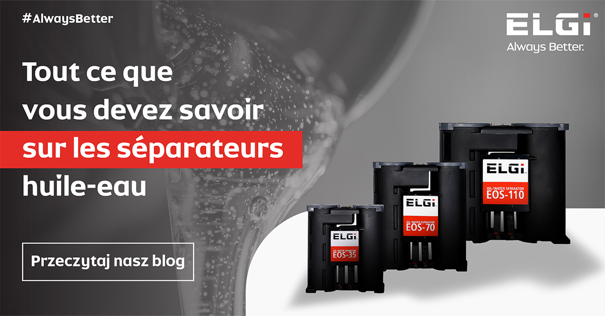 Pourquoi avez-vous besoin d’un séparateur huile-eau pour votre système d’air comprimé ?