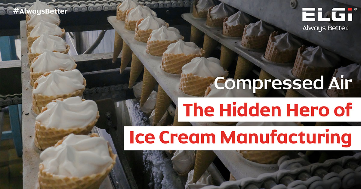 A Scoop of Air: Compressed Air in Ice Cream Production