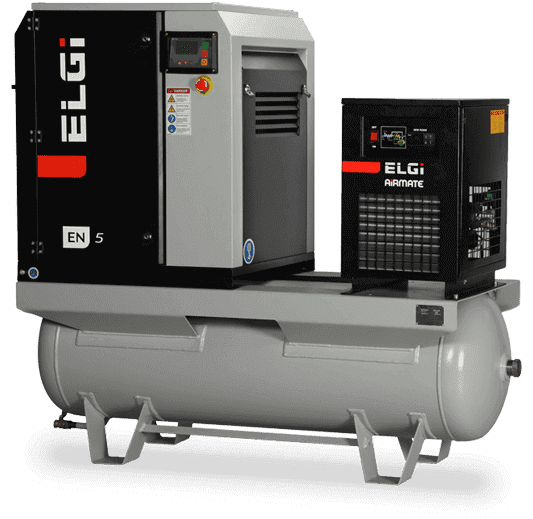 Oil Lubricated Electric Screw Compressor Indonesia