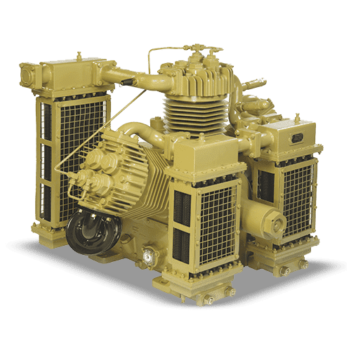 highly reliable diesel locomotive railway air compressor