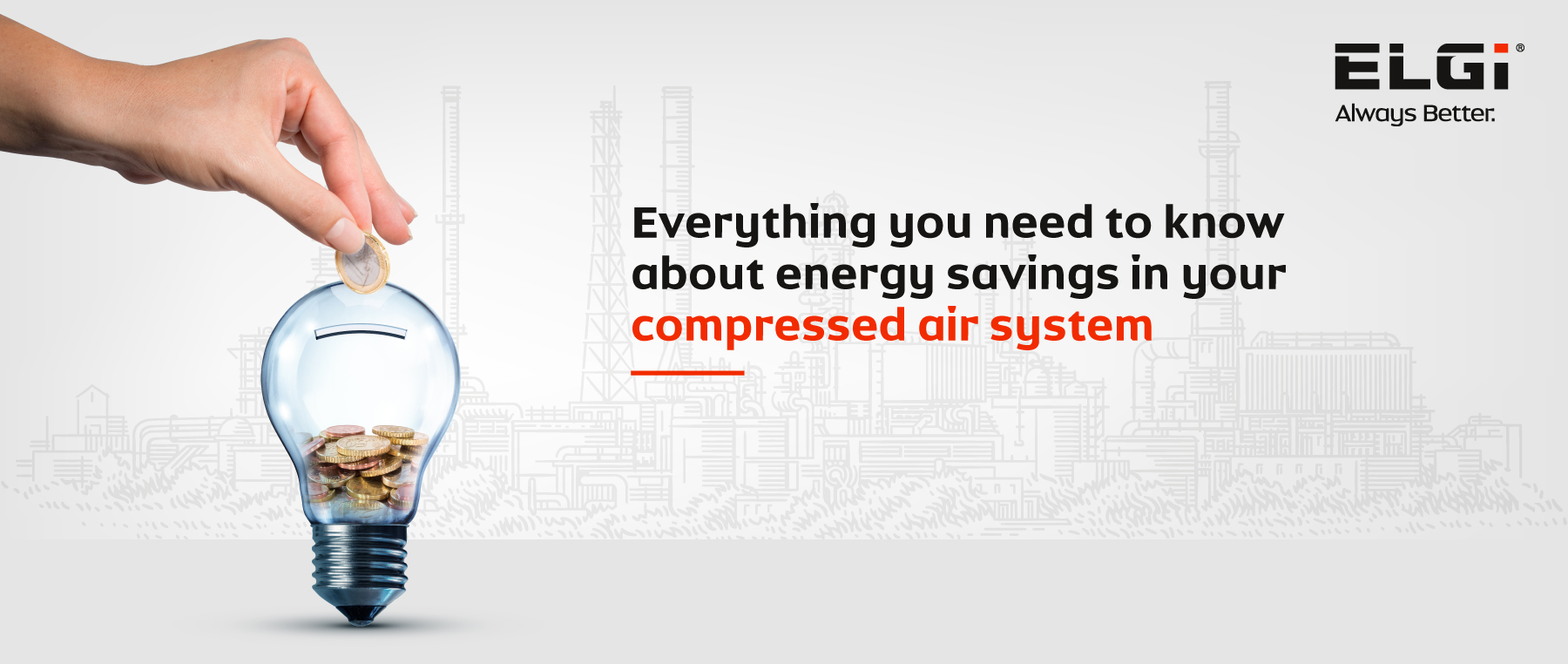 Factors to consider achieving energy efficiency in compressed air system