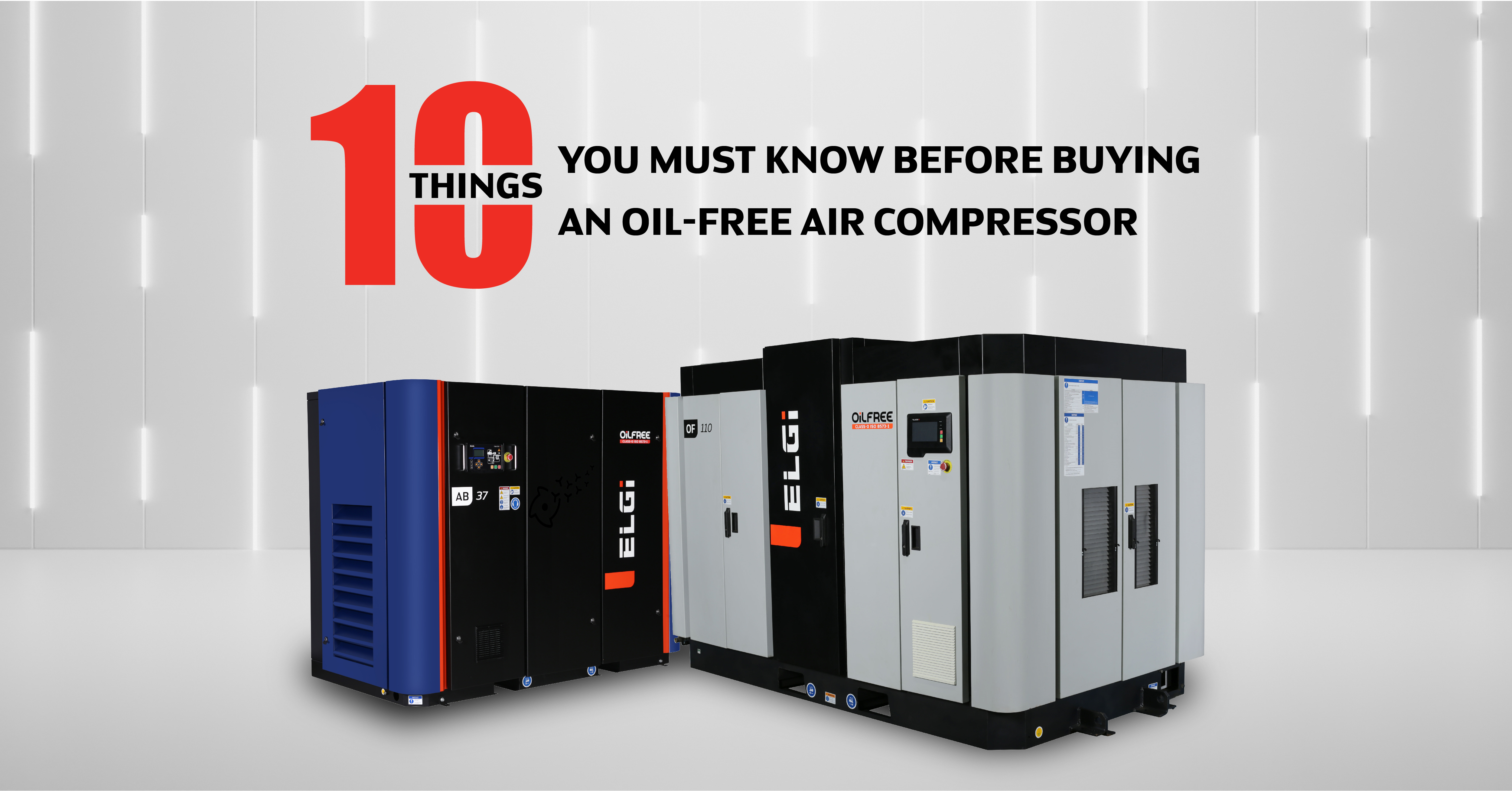 10 Things You Must Know Before Buying An Oil-Free Air Compressor