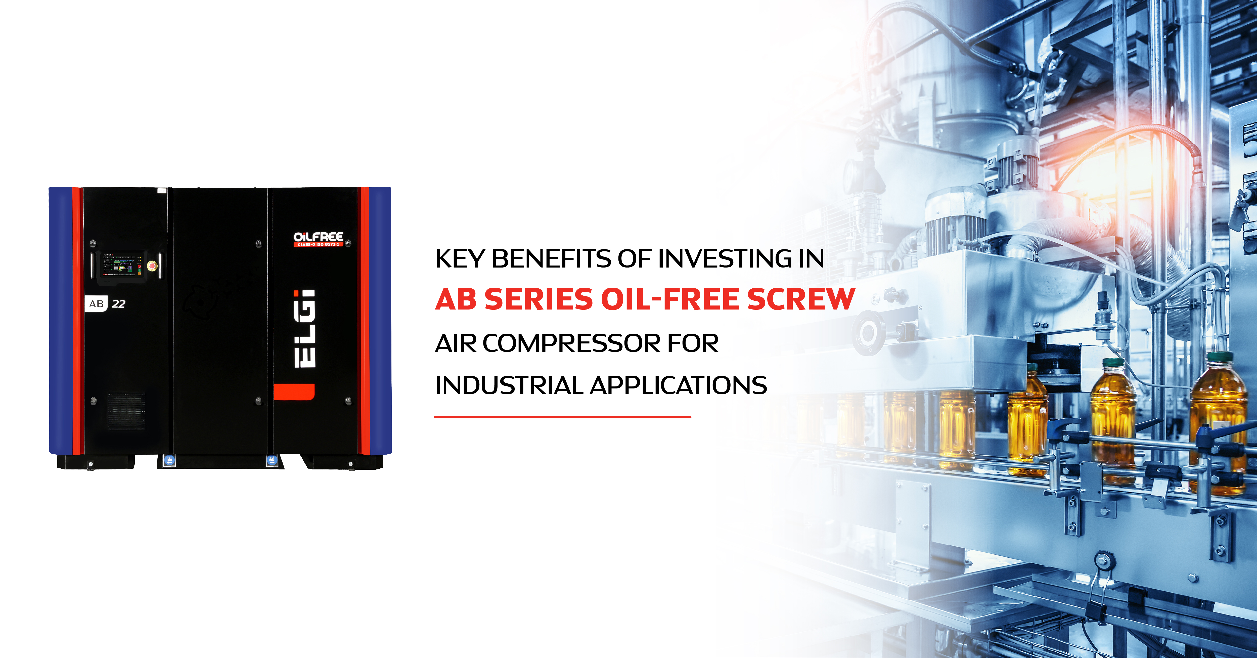 Key Benefits of Investing in AB Series Oil-Free Screw Air Compressor for Industrial Applications