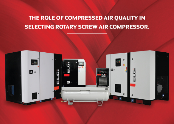 The Role of Compressed Air Quality in Selecting Rotary Screw Air Compressor.