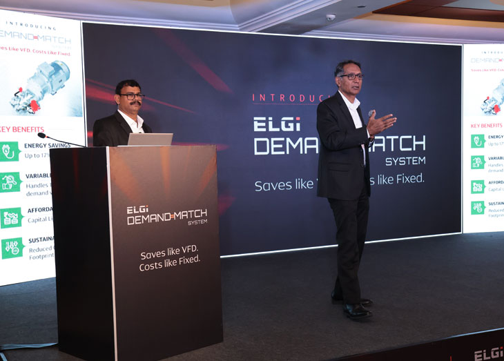 ELGi Unveils Demand=Match.<br> Saves like VFD. Costs like Fixed.