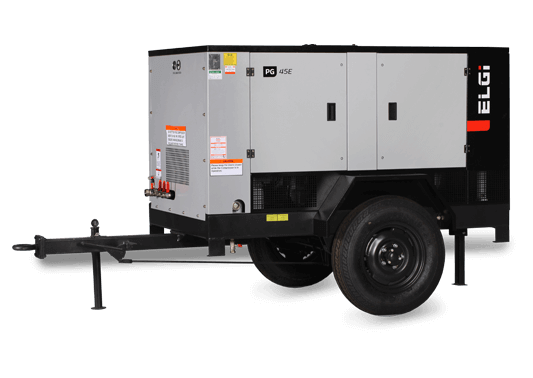 electric powered portable air compressors for mining