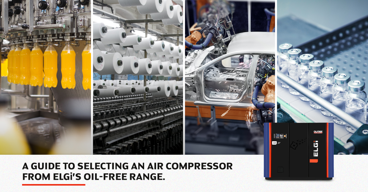 Frequently asked questions while selecting an oil-free air compressor