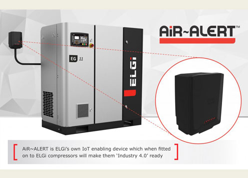 “Air Alert” – ELGi’s Industry 4.0 initiative for data driven customer service & product improvement