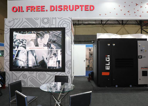 Elgi Equipments participates in the India International Dairy Expo (IIDE) 2019