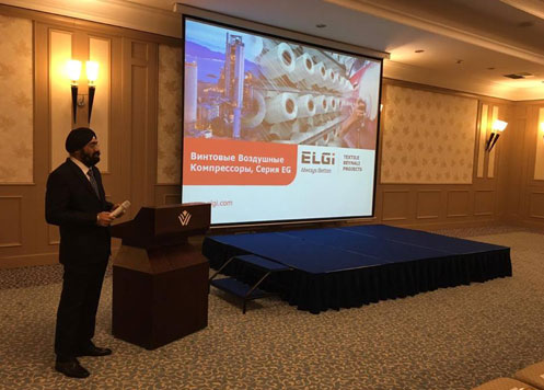 ELGi’s Interactive session on Compressed Air Systems with the Textile Customers
