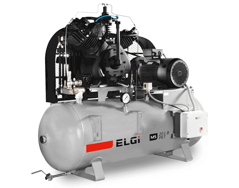 Two-stage air compressors