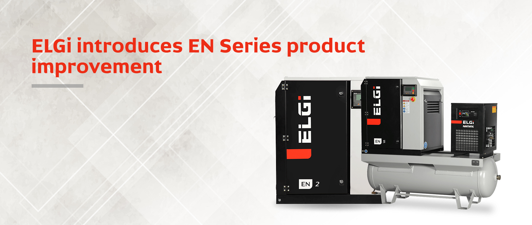 ELGi Introduces EN Series Product Improvement