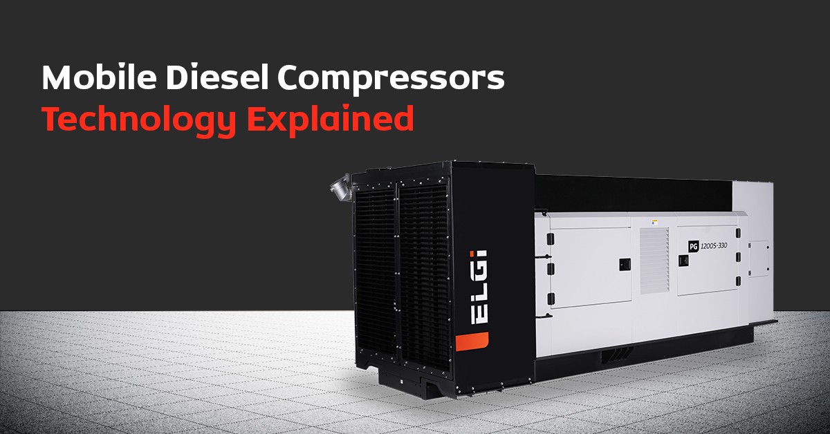Mobile Diesel Compressors Technology explained