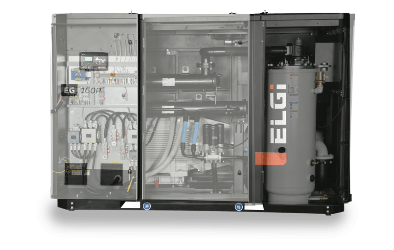 screw air compressor for food processing